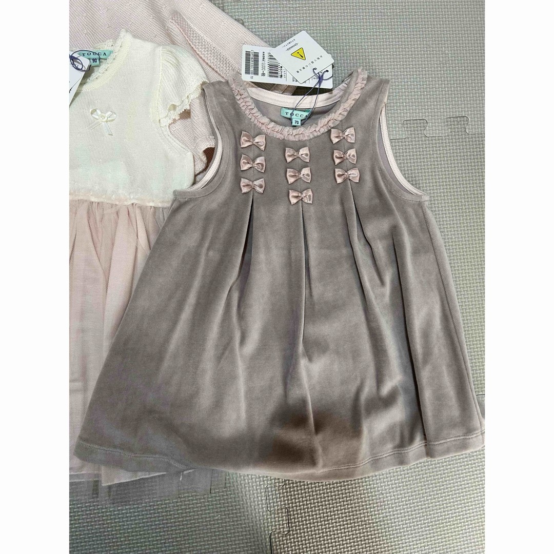 TOCCA(トッカ)の新品　TOCCA 女の子3点セット キッズ/ベビー/マタニティのキッズ服女の子用(90cm~)(ドレス/フォーマル)の商品写真