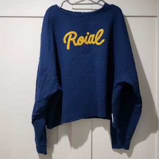 ロイヤル(roial)の↓【中古】 ロイアル 長袖 M(トレーナー/スウェット)