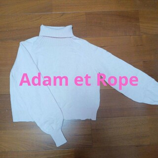 アダムエロぺ(Adam et Rope')のAdam et Rope ニット セーター ピンク(ニット/セーター)