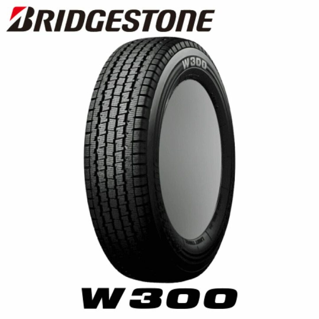 自動車/バイク2023年製BSスタッドレスW300 145/80R12 LT 4本送料無料