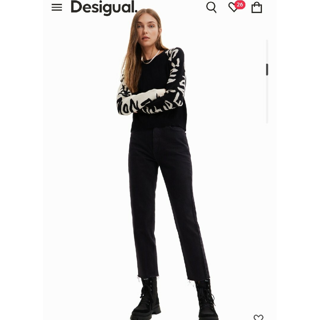 DESIGUAL(デシグアル)の新品　タグ付き　セーター　デシグアル レディースのトップス(ニット/セーター)の商品写真