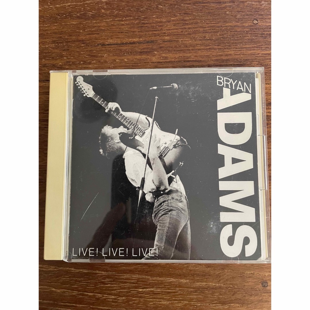 BRYAN ADAMS 「LIVE! LIVE! LIVE!」ブライアンアダムス エンタメ/ホビーのCD(ポップス/ロック(洋楽))の商品写真