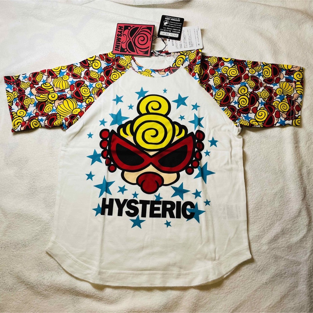 キッズ/ベビー/マタニティ新品未使用品HYSTERIC  MINI 120サイズ(BIG)ヒスミニtシャツ