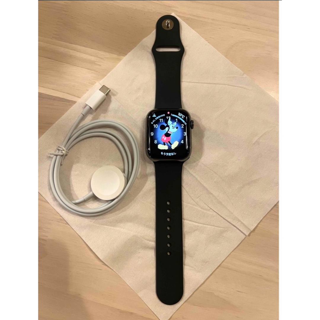 Apple Watch(アップルウォッチ)のApple Watch series7ステンレス45mm メンズの時計(腕時計(デジタル))の商品写真