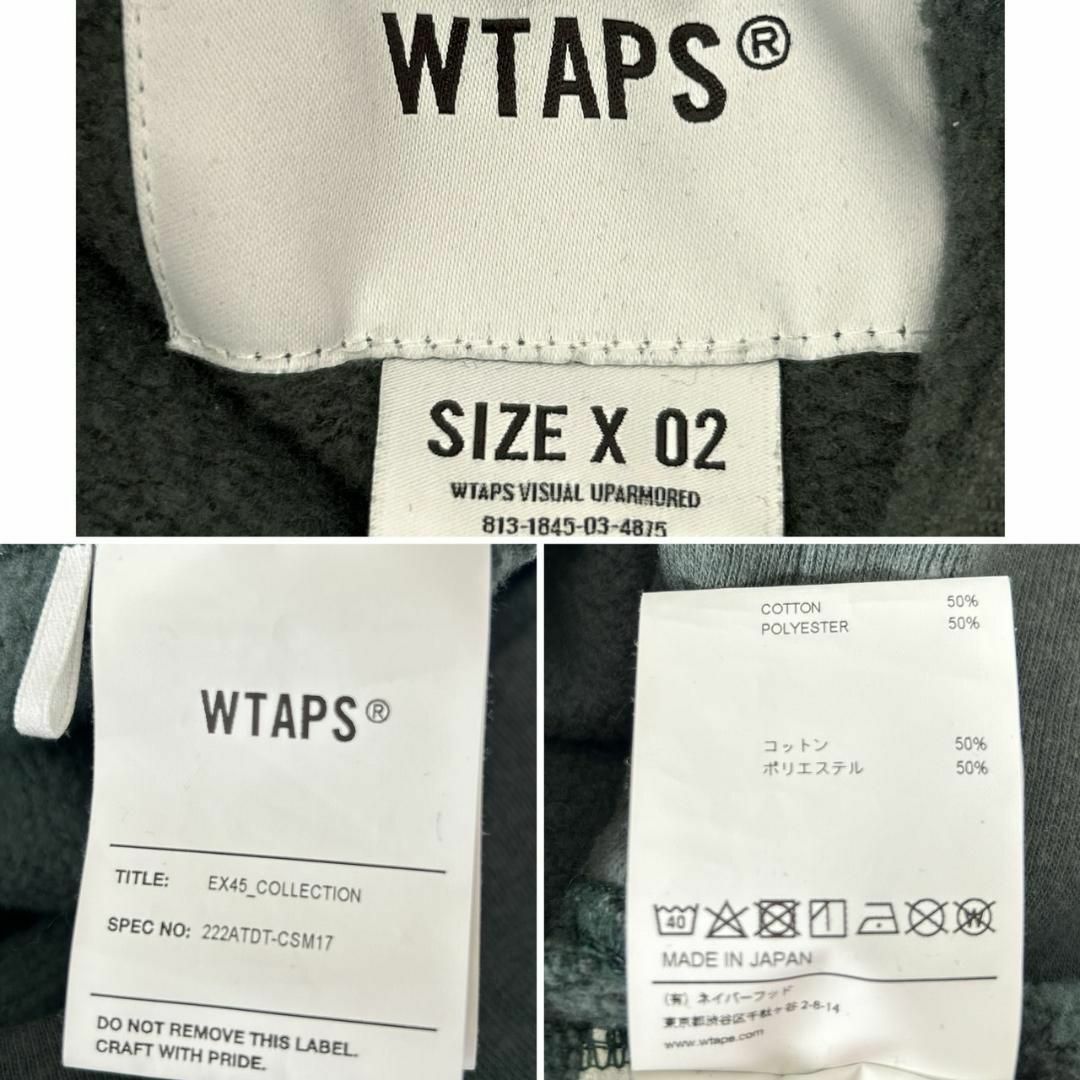 W)taps(ダブルタップス)のWTAPS 22AW X3.0 HOODY クロスボーンフーディ02 メンズのトップス(パーカー)の商品写真