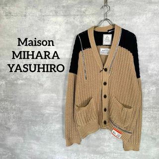 メゾンミハラヤスヒロ(Maison MIHARA YASUHIRO)の『メゾン ミハラヤスヒロ』 (46) ジップデザインカーディガン(カーディガン)