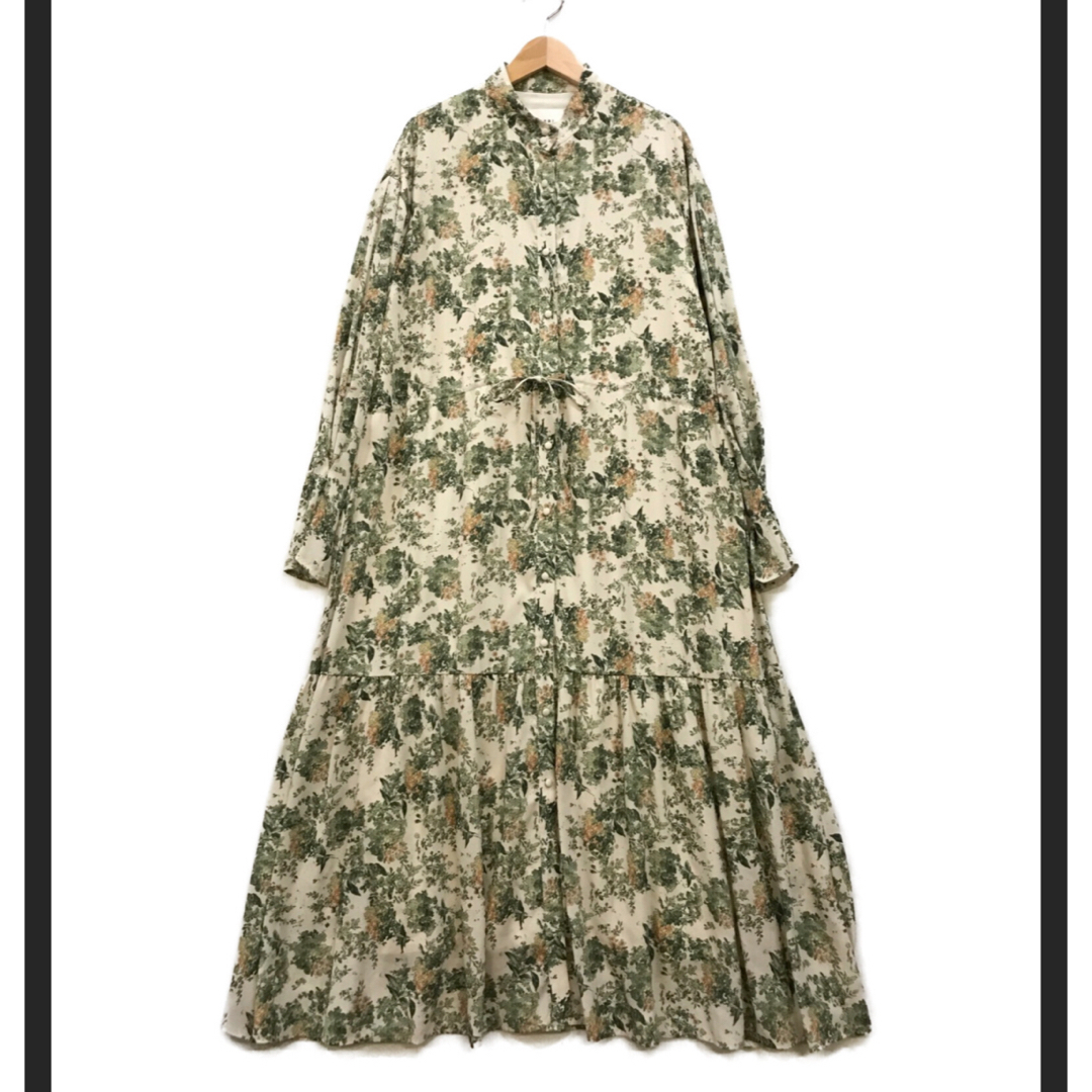 Ameri VINTAGE(アメリヴィンテージ)のGIULIA DRAWSTRING SHIRT DRESS レディースのワンピース(ロングワンピース/マキシワンピース)の商品写真