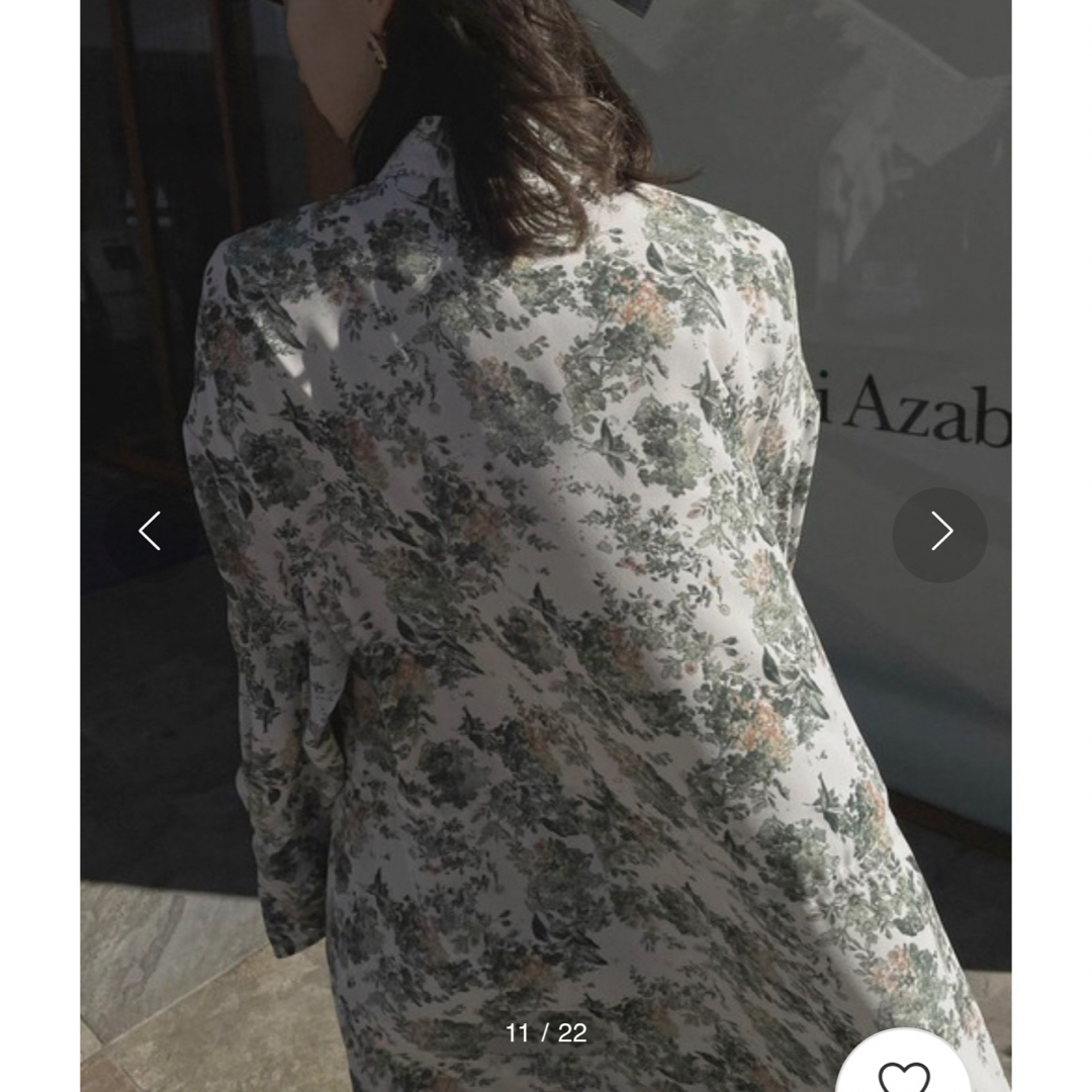 Ameri VINTAGE(アメリヴィンテージ)のGIULIA DRAWSTRING SHIRT DRESS レディースのワンピース(ロングワンピース/マキシワンピース)の商品写真