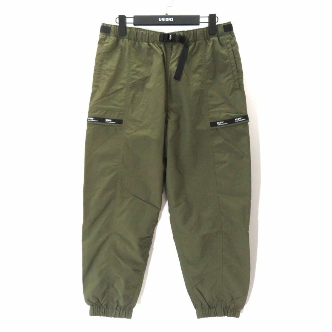 WTAPS 22ss TRACK TROUSERS TUSSAH 221BRDT-PTM02 OLIVEカラー