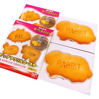 【新品未使用】たべっ子どうぶつ アクリルコースター うさぎ(キャラクターグッズ)