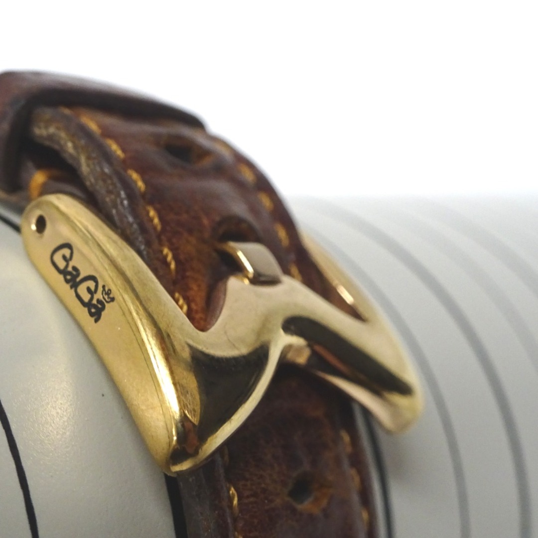 GaGa MILANO(ガガミラノ)のガガ・ミラノ 腕時計 ナポレオーネ 46mm シルバー文字盤 自動巻き AT メンズ FtTh952971 中古 メンズの時計(腕時計(アナログ))の商品写真