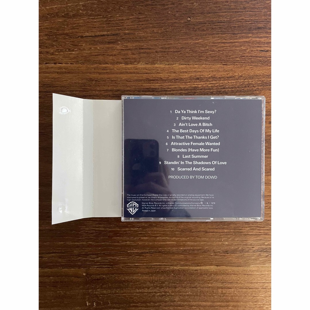 ROD STEWART 「BLONDES HAVE MORE FUN」CD 洋楽 エンタメ/ホビーのCD(ポップス/ロック(洋楽))の商品写真