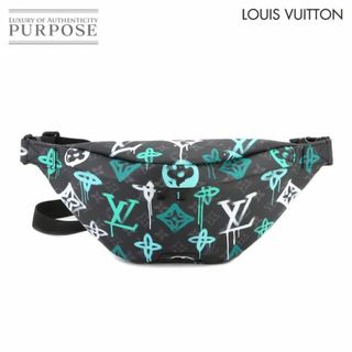 ヴィトン(LOUIS VUITTON) モノグラム メンズバッグ（グリーン・カーキ