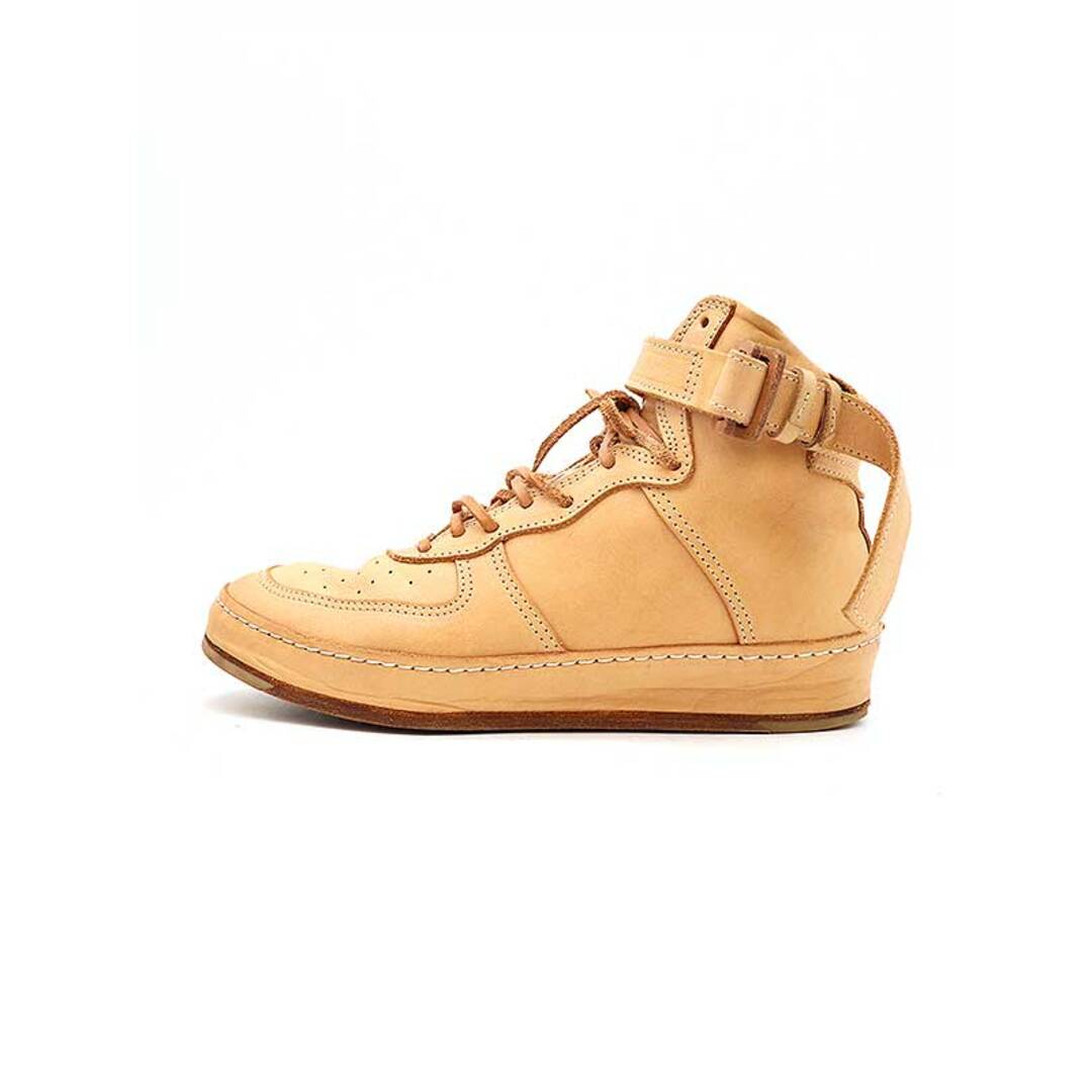 Hender Scheme(エンダースキーマ)のHender Scheme エンダースキーマ manual industrial products-01 mip-01 レザーハイカットスニーカー ベージュ 5（27㎝~27.5cm） メンズの靴/シューズ(スニーカー)の商品写真