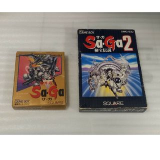 ゲームボーイ(ゲームボーイ)のＳａ・Ｇａ  １魔界塔士・２秘宝伝説(携帯用ゲームソフト)