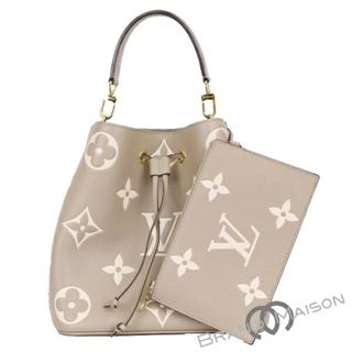 ルイヴィトン(LOUIS VUITTON)の新品同様【ルイ・ヴィトン】ネオノエ/M45555/モノグラム・アンプラント/トゥルトレールグレー/ショルダーバッグ/巾着/LOUIS VUITTON 【中古】(メッセンジャーバッグ)