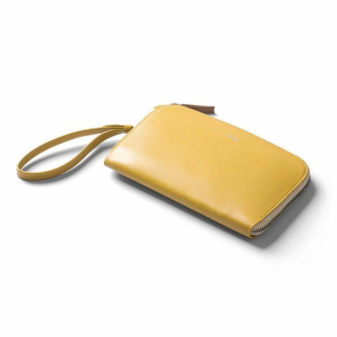 【色: Lemon】Bellroy Clutch、ウィメンズ レザー クラッチバその他