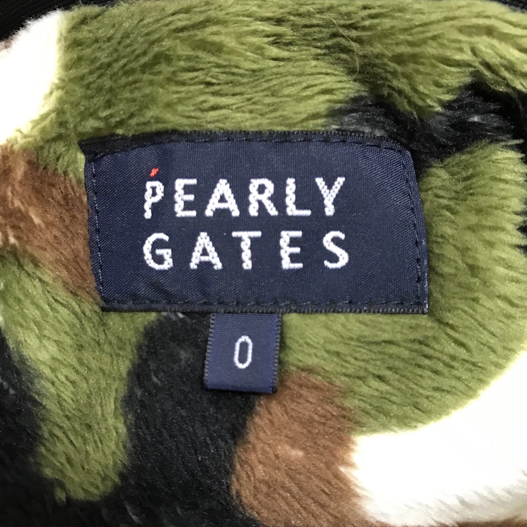 PEARLY GATES - PEARLY GATES カモフラ柄フリースジャケットの PEARLY GATES - PEARLY GATES カモフラ柄フリースジャケットの