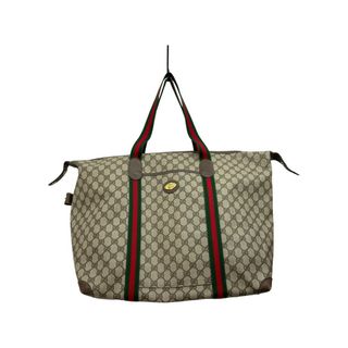 Gucci - GUCCI オールドグッチ シェリーライン ネイビー ボストン