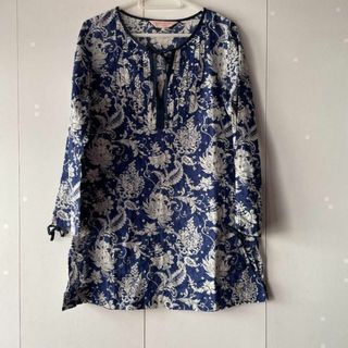 ローラアシュレイ(LAURA ASHLEY)のA ローラアシュレイ LAURA ASHLEY 花柄 ブラウス シャツ(シャツ/ブラウス(長袖/七分))