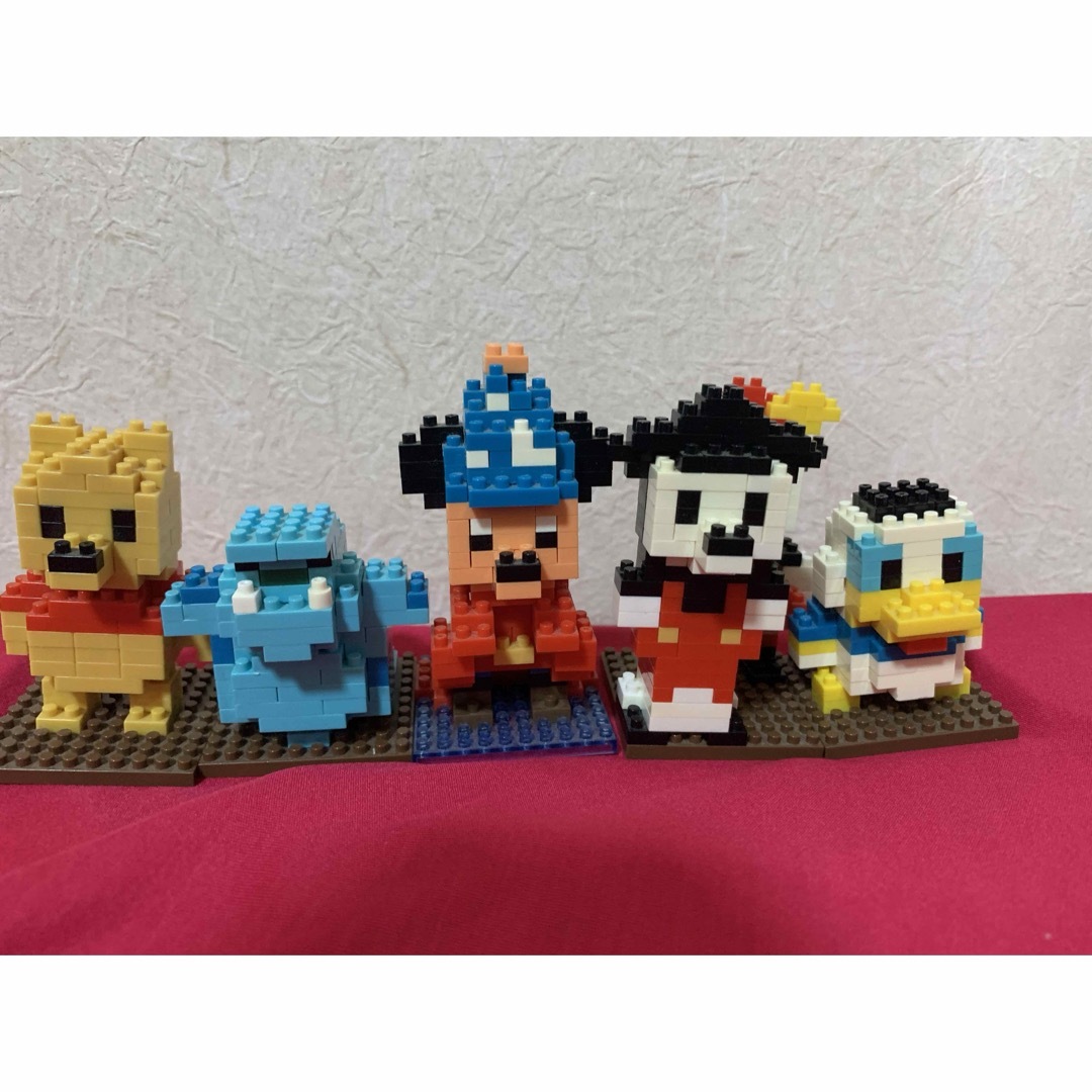 Disney(ディズニー)のナノブロック　ディズニーランド　限定　まとめ売り　TDL TDS エンタメ/ホビーのおもちゃ/ぬいぐるみ(キャラクターグッズ)の商品写真