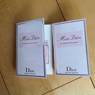 ディオール(Dior)のDior 香水 サンプル 2個セット(サンプル/トライアルキット)