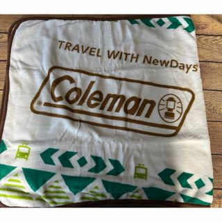 コールマン(Coleman)のColeman/コールマン×NewDays フリースブランケット(寝袋/寝具)