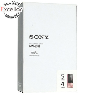 ソニー(SONY)のSONYウォークマン Sシリーズ　NW-S313　ライトピンク/4GB　未使用(ポータブルプレーヤー)