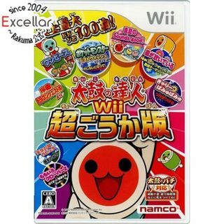 ウィー(Wii)の太鼓の達人Wii 超ごうか版(ソフト単品版)　Wii　カード・説明書なし・カバーいたみ(家庭用ゲームソフト)