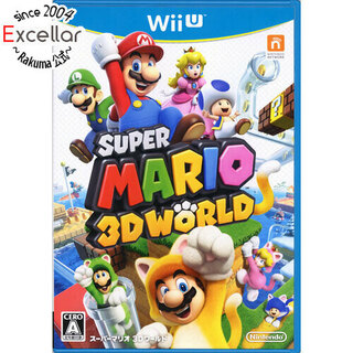ウィーユー(Wii U)のスーパーマリオ 3Dワールド　Wii U　説明書なし・ディスク傷(家庭用ゲームソフト)