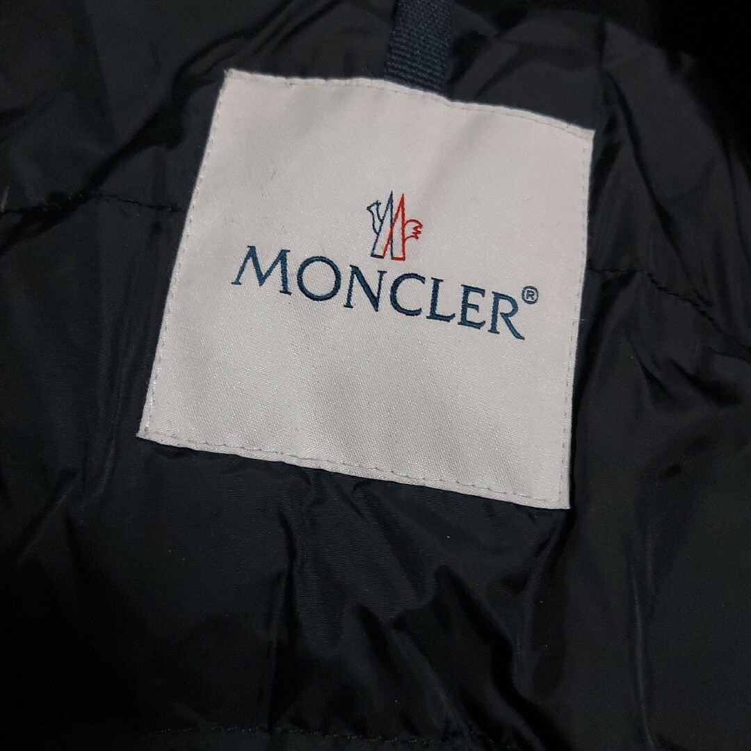 MONCLER(モンクレール)のMONCLER モンクレール NAI ナイ ツイード ダウンジャケット コート レディースのジャケット/アウター(ノーカラージャケット)の商品写真