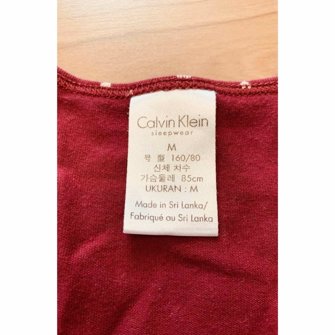 ck Calvin Klein(シーケーカルバンクライン)のCalvin Kleinカルバンクライン　タンクトップMサイズ レディースのトップス(タンクトップ)の商品写真