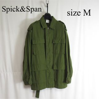 Spick & Span - Spick&Span コットン ミリタリー ジャケット ユーティリティ ブルゾン