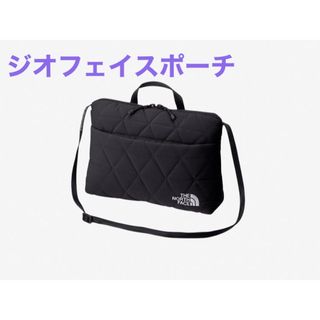 ザノースフェイス(THE NORTH FACE)の【新品未使用タグ付】ノースフェイス ジオフェイスポーチ NM32356 黒(PC周辺機器)