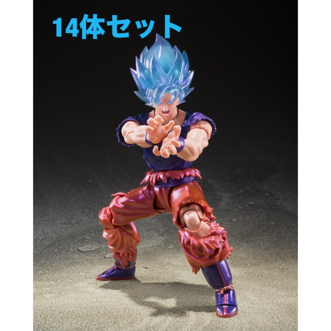 ドラゴンボール(ドラゴンボール)のS.H.Figuarts スーパーサイヤ人ゴッドスーパーサイヤ人孫悟空 界王拳 エンタメ/ホビーのフィギュア(アニメ/ゲーム)の商品写真