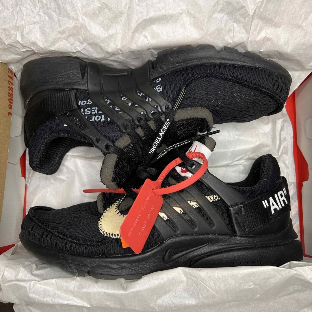 Nike off-white Air Presto Black 26cm