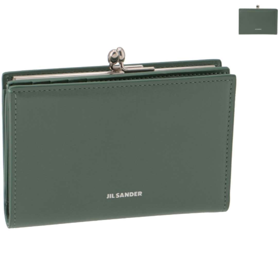 JIL SANDER - ジル サンダー JIL SANDER 財布 二つ折り がま口 JIL SANDER - ジル サンダー JIL SANDER 財布 二つ折り がま口