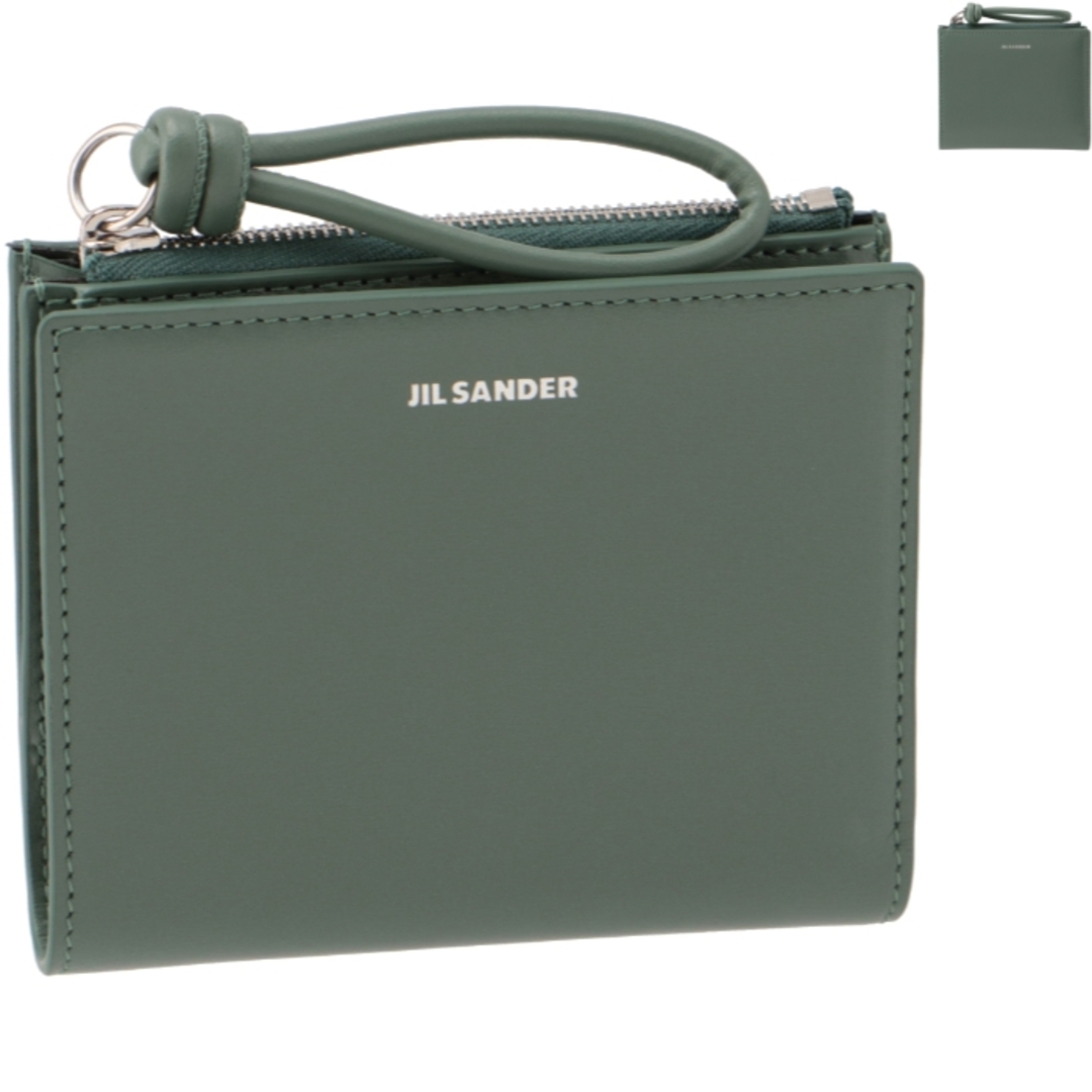 Jil Sander(ジルサンダー)のジル サンダー JIL SANDER 財布 二つ折り ミニ フレンチウォレット J07UI0016 P5354  レディースのファッション小物(財布)の商品写真