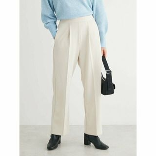 グリーンパークス(green parks)の【アイボリー】Petit Fleur タックテーパードパンツ 24SS/ウエストゴム/セットアップ対応(その他)