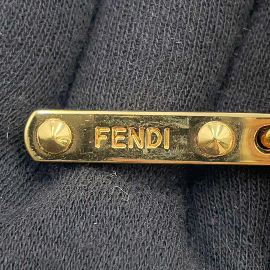 FENDI(フェンディ)のフェンディ バッグチャーム ポンポンチャーム ファー レザー FENDI 小物 キーホルダー レディースのアクセサリー(チャーム)の商品写真