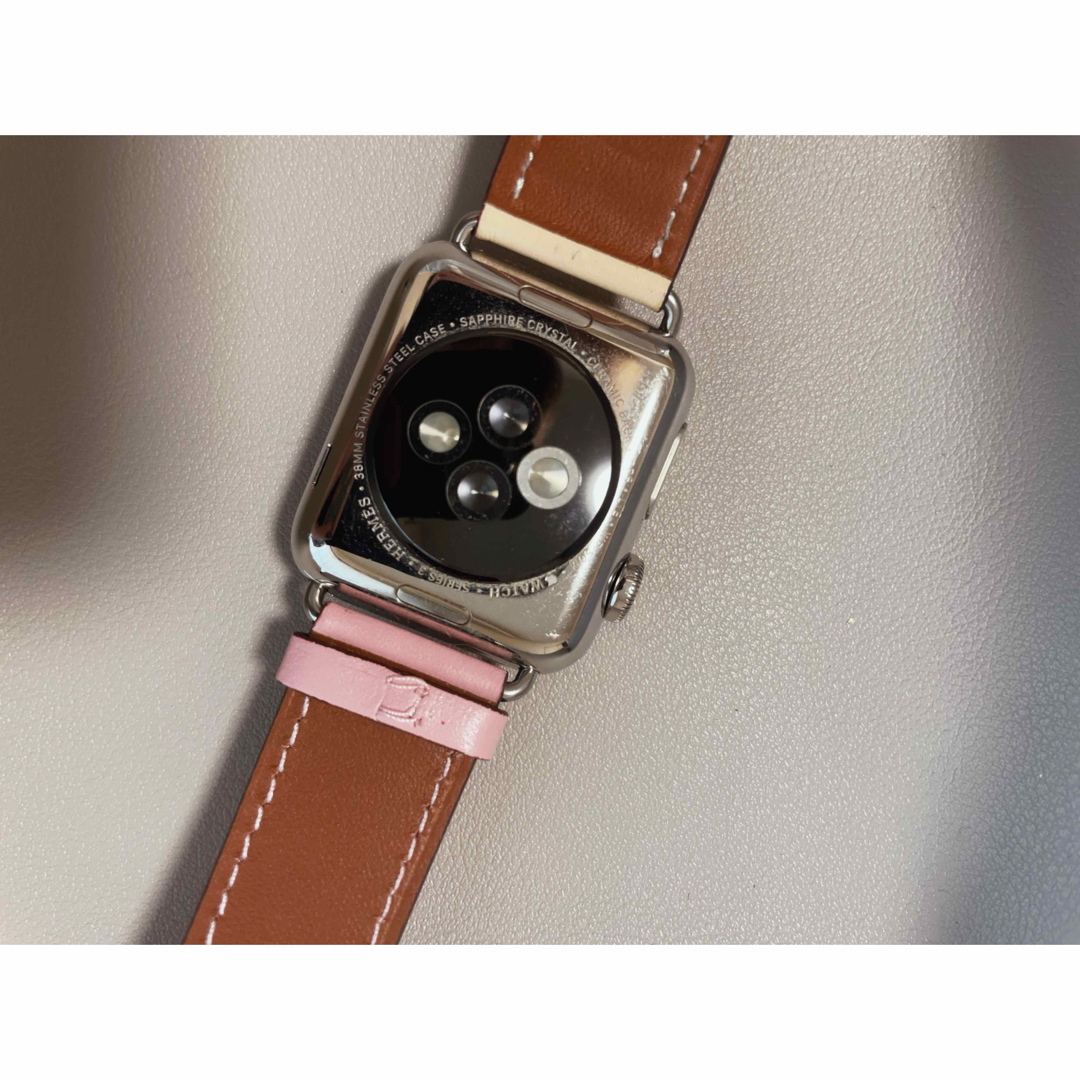 Hermes(エルメス)のApple Watch HERMES series3 美品 レディースのファッション小物(腕時計)の商品写真