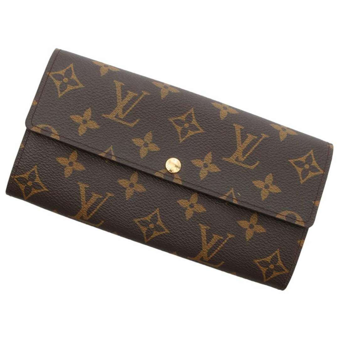 レディースルイヴィトン 長財布 モノグラム ポルトフォイユ・サラ レオパード M60104 LOUIS VUITTON 財布