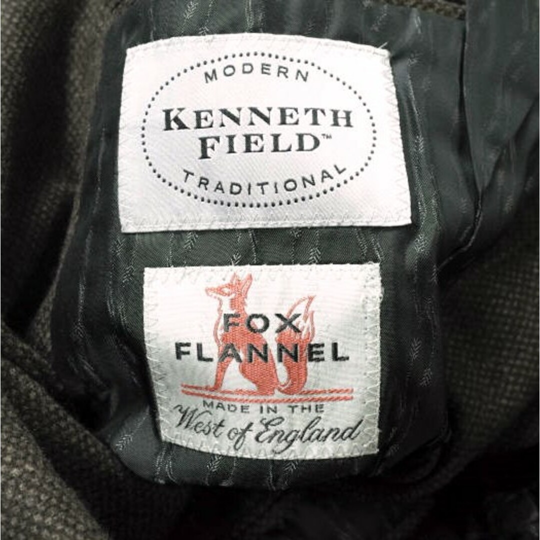 KENNETH FIELD ケネスフィールド 日本製 BIRDS EYE WOOL FLANNEL SUITS