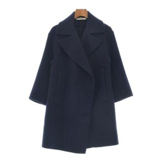 ジルサンダー(Jil Sander)のJIL SANDER ジルサンダー コート（その他） 34(XS位) 紺 【古着】【中古】(その他)