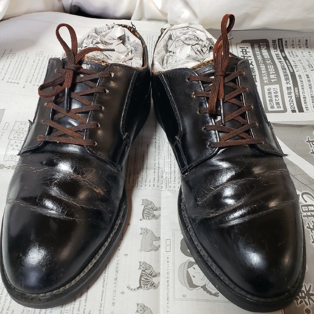 REDWING(レッドウィング)のvintage ビンテージ REDWING レッドウィング 101 ポストマン メンズの靴/シューズ(ドレス/ビジネス)の商品写真