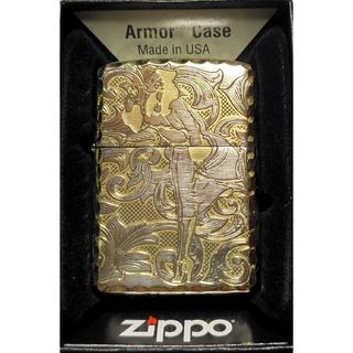 新品未使用　ジッポ　アーマー　ウィンディガール　zippo armor(タバコグッズ)