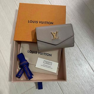 ルイヴィトン(LOUIS VUITTON)の最終値下げです。ポルトフォイユ・ロックミニ  グレージュ(財布)