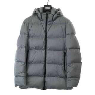 ヘルノ(HERNO)のHERNO ヘルノ GORE-TEX フーデッドダウンジャケット グレー 50 PI00246UL.11122 941(ダウンジャケット)