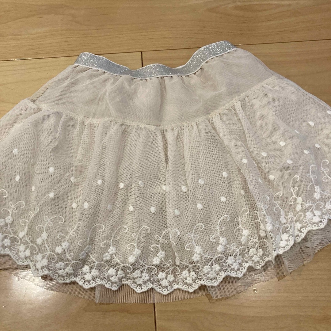 angel love キュロット　ショートパンツ　130 キッズ/ベビー/マタニティのキッズ服女の子用(90cm~)(スカート)の商品写真