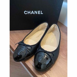 シャネル(CHANEL)のCHANEL フラットシューズ　バレリーナ　35(ハイヒール/パンプス)